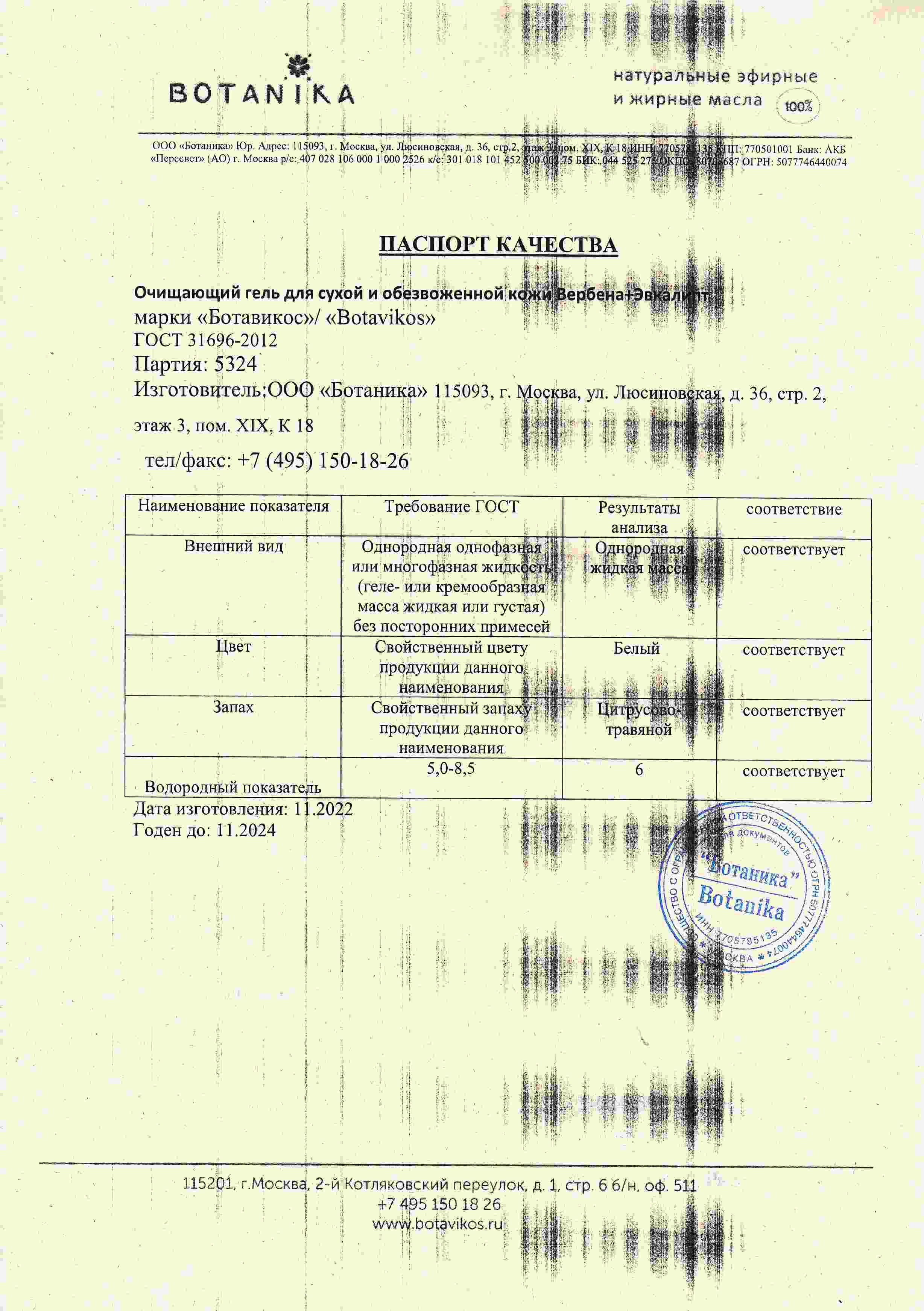 Паспорт №112022